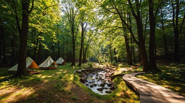 Top 10 campings écologiques pour des séjours nature inoubliables